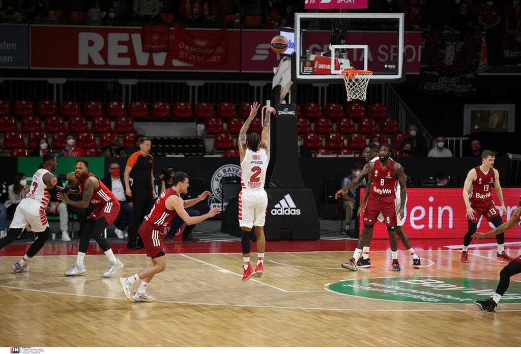 Μπάγερν Μονάχου-Ολυμπιακός 88-98: Διπλό τετράδας με «καυτό» Ντόρσεϊ (photos)