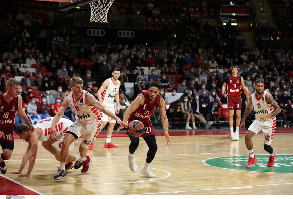 Μπάγερν Μονάχου-Ολυμπιακός 88-98: Διπλό τετράδας με «καυτό» Ντόρσεϊ (photos)