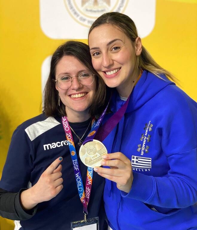 Σκοποβολή: Τρίτο μετάλλιο για την Κορακάκη στο Παγκόσμιο Κύπελλο του Καΐρου (photos)