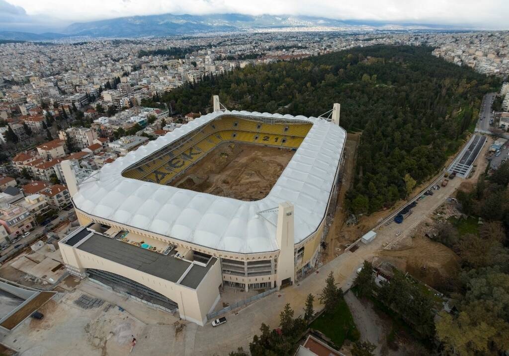 ΑΕΚ: Στις 31/3 η πρώτη επιθεώρηση της «Αγιά Σοφιάς» από την UEFA (photos+video)