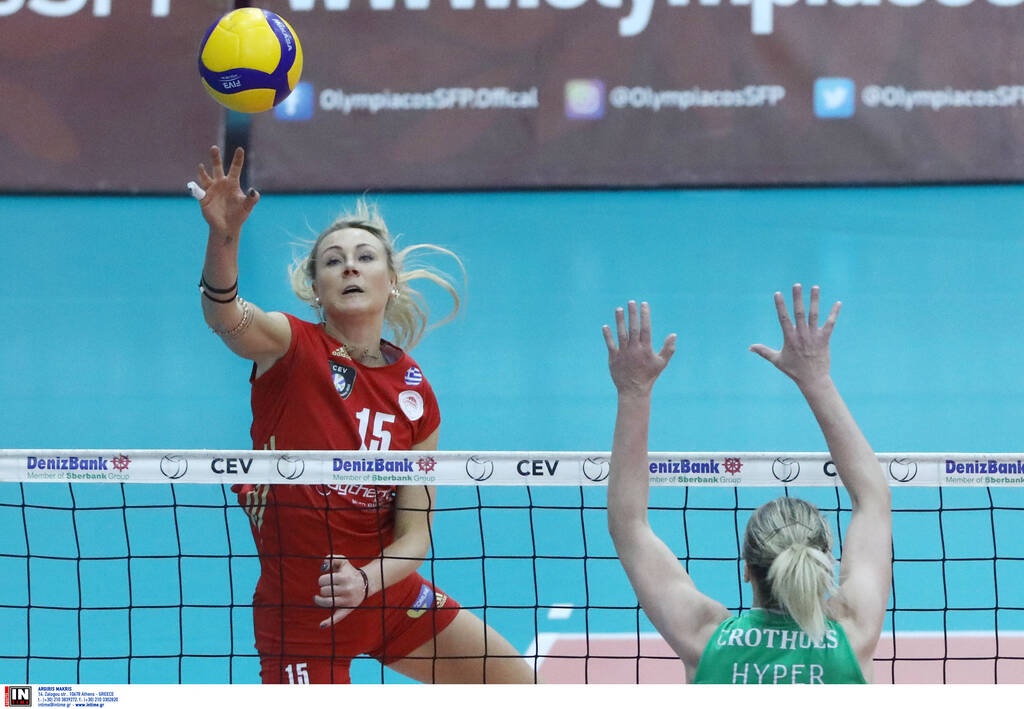 Ολυμπιακός-Παναθηναϊκός 3-1: «Ερυθρόλευκο» το ντέρμπι και νέο ενδιαφέρον στην Volley League γυναικών