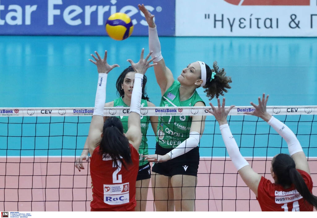 Ολυμπιακός-Παναθηναϊκός 3-1: «Ερυθρόλευκο» το ντέρμπι και νέο ενδιαφέρον στην Volley League γυναικών
