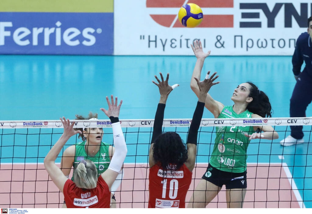 Ολυμπιακός-Παναθηναϊκός 3-1: «Ερυθρόλευκο» το ντέρμπι και νέο ενδιαφέρον στην Volley League γυναικών