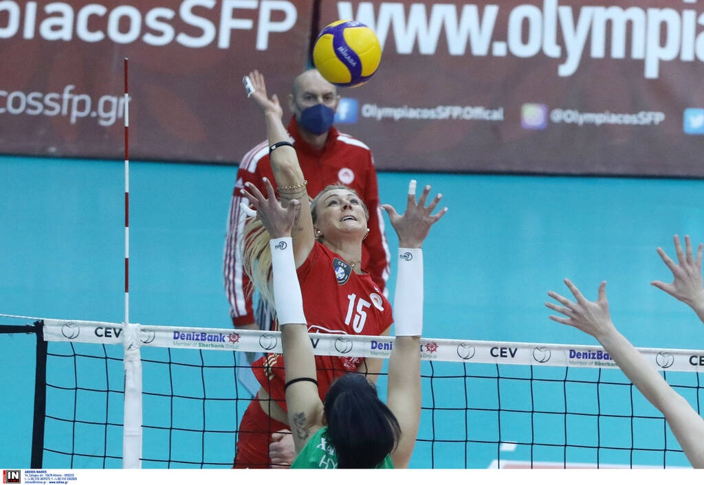 Ολυμπιακός-Παναθηναϊκός 3-1: «Ερυθρόλευκο» το ντέρμπι και νέο ενδιαφέρον στην Volley League γυναικών