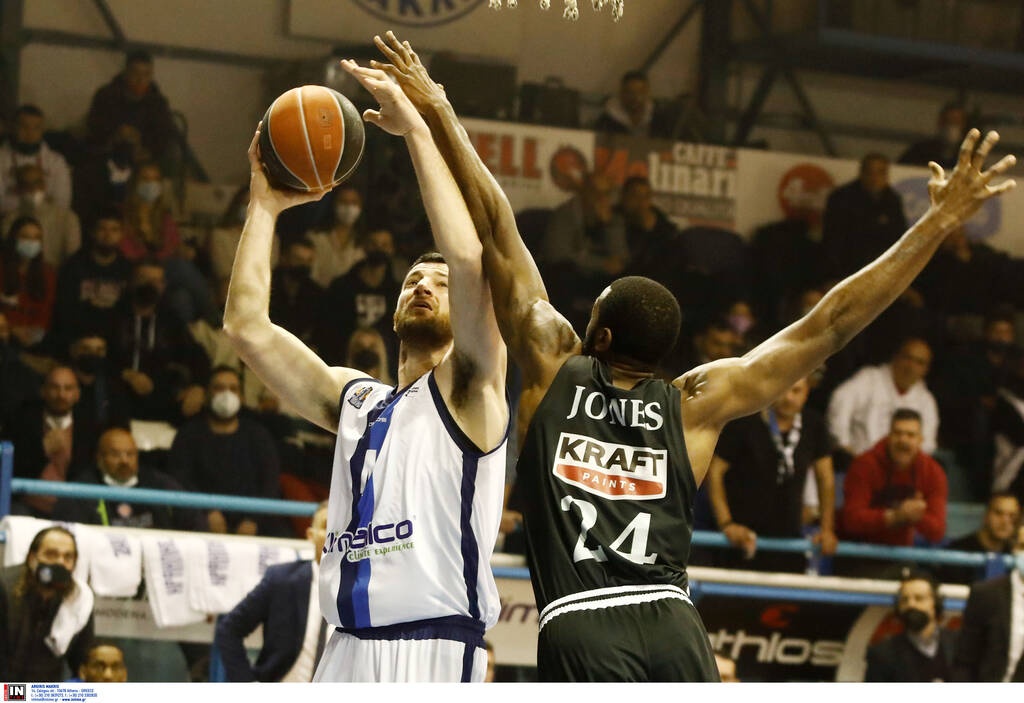 Ηρακλής-ΠΑΟΚ 73-84: Κυριάρχησε με Τζόουνς-Λοβ σε αγώνα 2.5 ωρών!