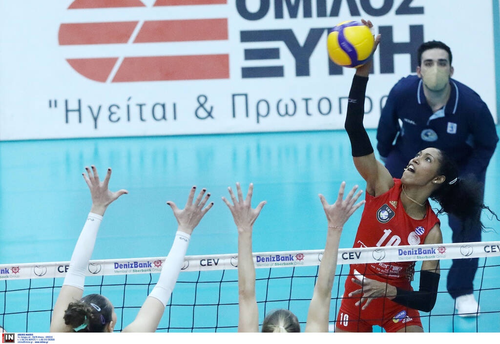 Ολυμπιακός-Παναθηναϊκός 3-1: «Ερυθρόλευκο» το ντέρμπι και νέο ενδιαφέρον στην Volley League γυναικών