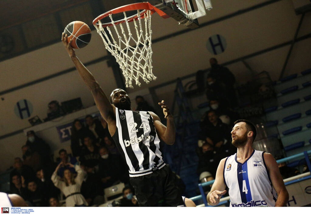 Ηρακλής-ΠΑΟΚ 73-84: Κυριάρχησε με Τζόουνς-Λοβ σε αγώνα 2.5 ωρών!