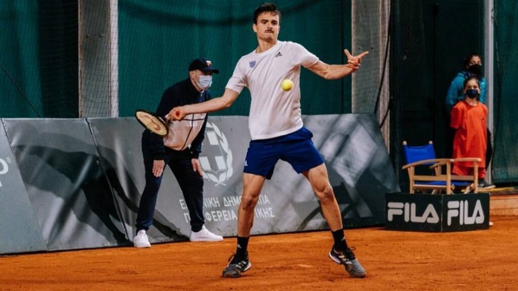 Davis Cup: Μείωσαν σε 2-1 με την Τζαμάικα μετά από νίκη στο διπλό οι Καλοβελώνης και Τσιτσιπάς