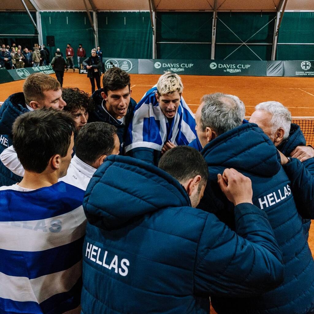 Davis Cup - Πέτρος Τσιτσιπάς: «Είναι κάτι τρομερό, κάτι που ονειρευόμουν»! (photos+videos)