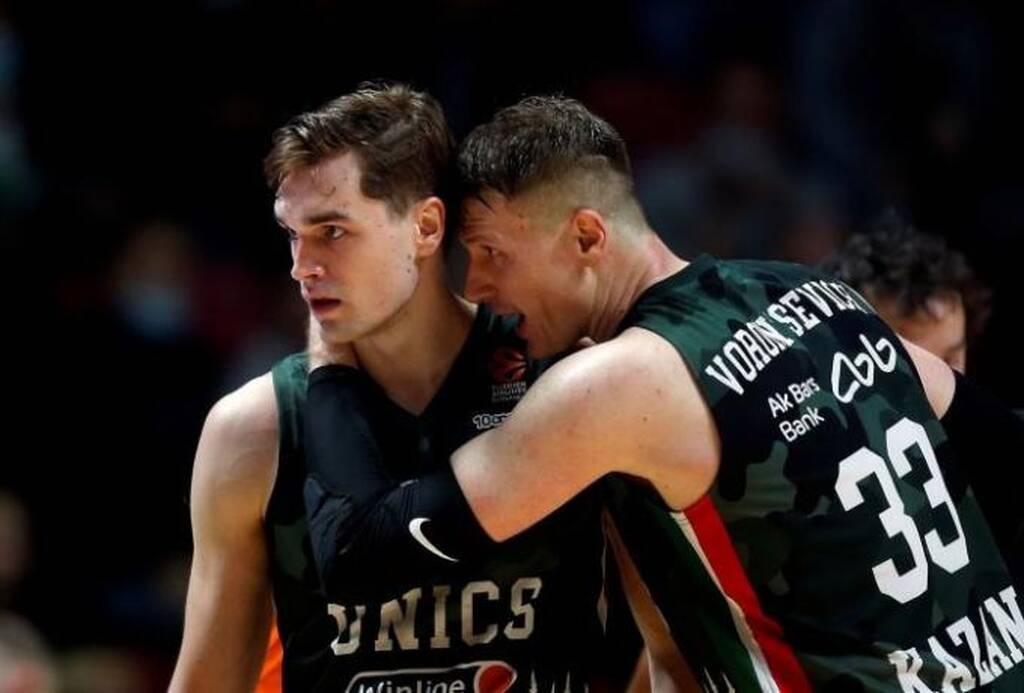 VTB League: Νίκες για Ζενίτ και Ούνικς με triple-double Χεζόνια