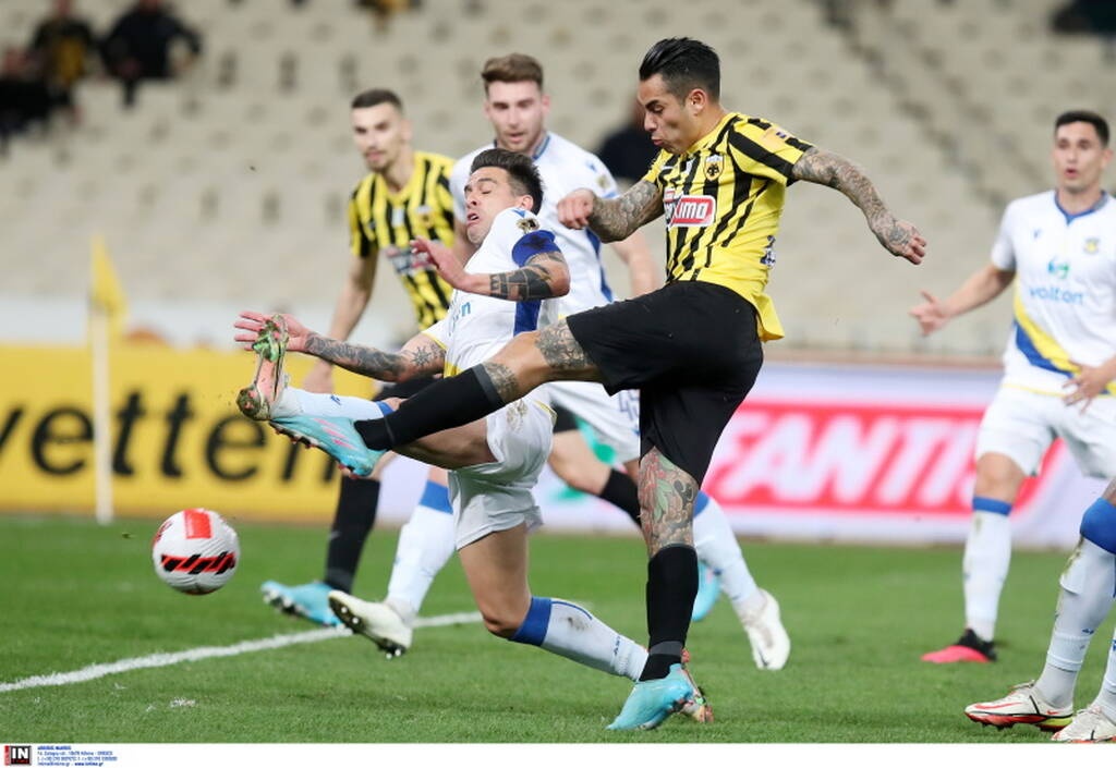 AEK-Αστέρας Τρίπολης: Τρομερός Αραούχο - Η κίνησή του μετά το γκολ (photos+video)