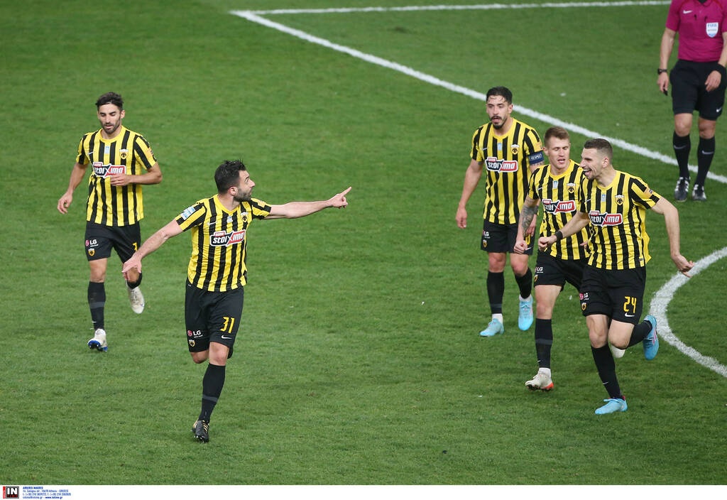 ΑΕΚ-Αστέρας Τρίπολης 2-1: Έτσι το έκρινε ο Τζαβέλλας - Η ιδιαίτερη κίνησή του και τα highlights
