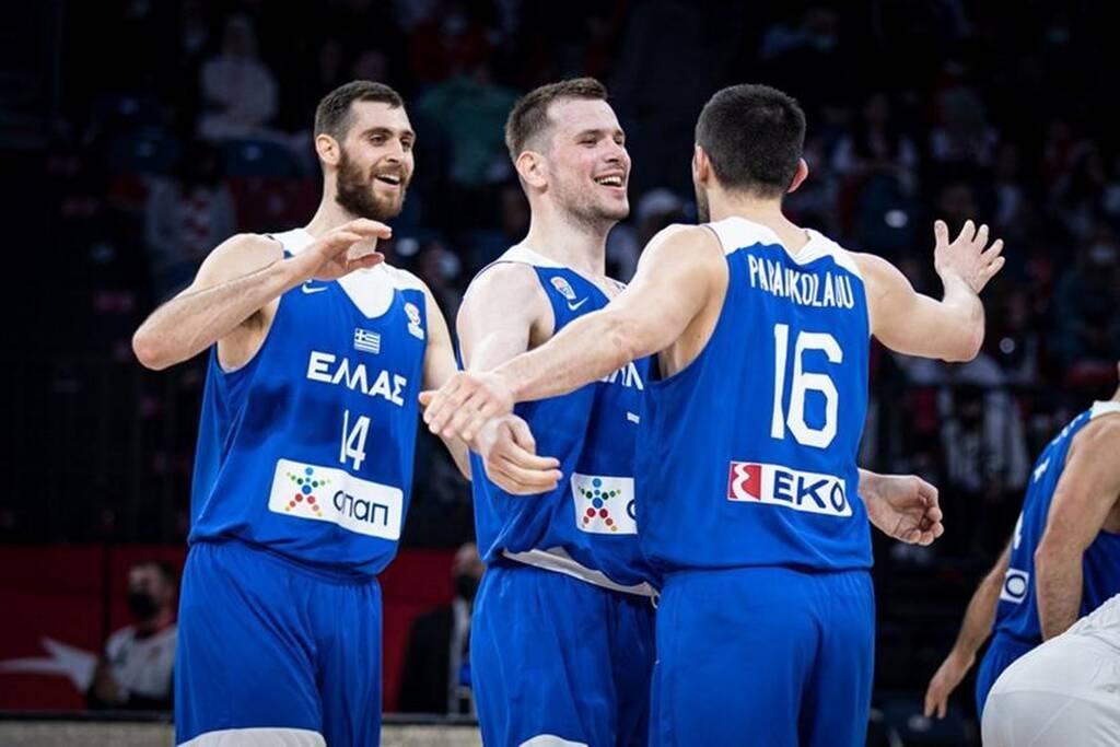 Εθνική Ελλάδας: Άνοδος στο Ranking της FIBA