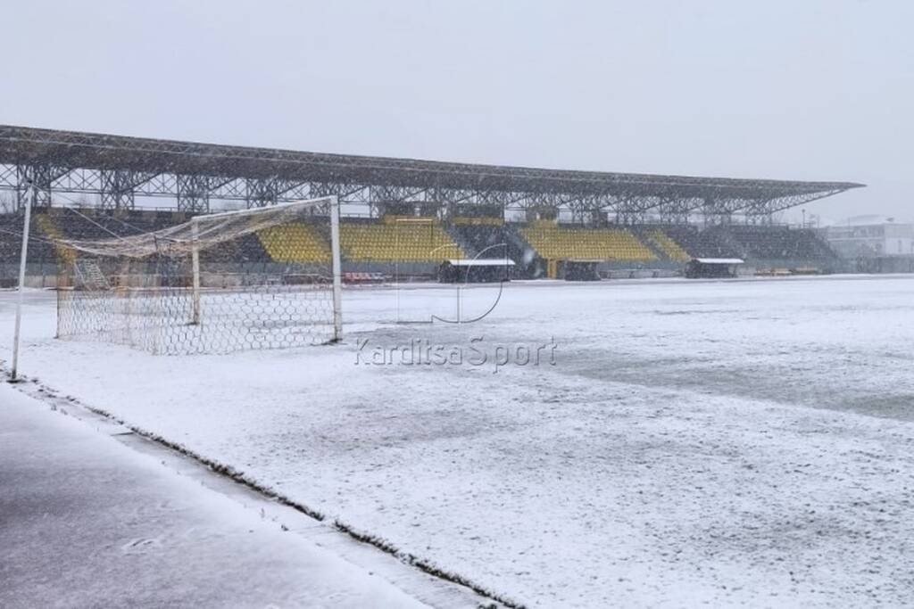 Super League 2: Προβλήματα από την κακοκαιρία «Φίλιππος» - Τι γίνεται σε Καρδίτσα, Βέροια (photos)