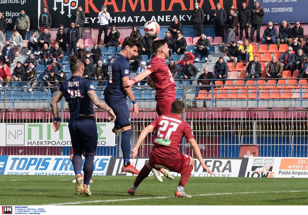 Super League 2: Ισόπαλο το ντέρμπι κορυφής, με… νικήτρια τη Βέροια (photos+videos)