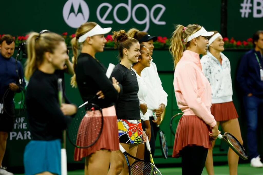 Πόλεμος στην Ουκρανία: Με wild card και στο Indian Wells η Νταϊάνα Γιαστρέμσκα (photos)