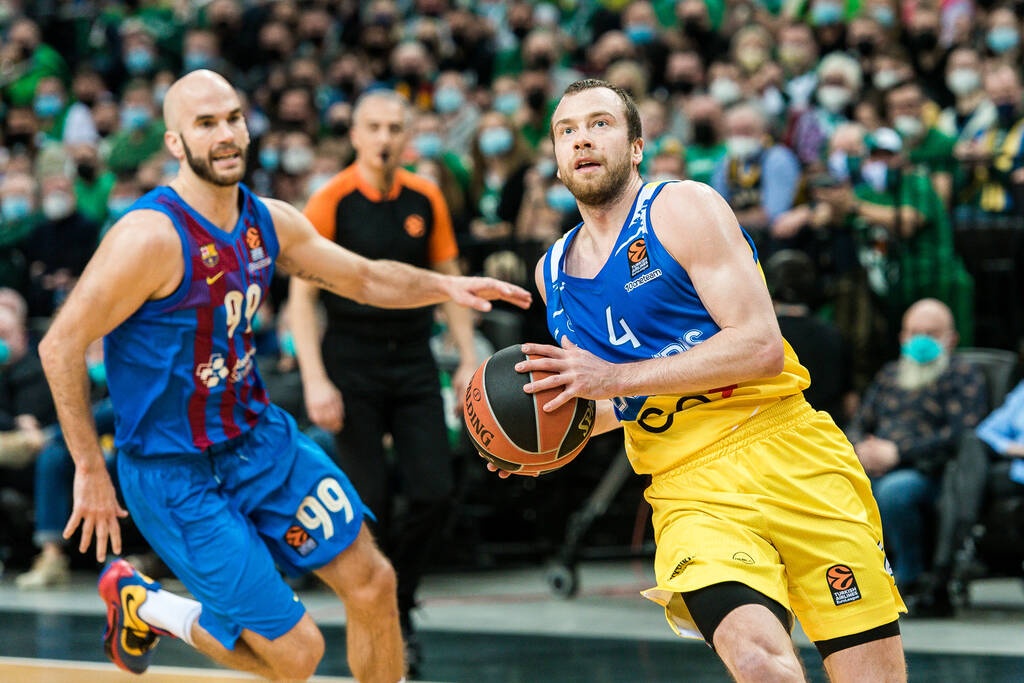 Ζαλγκίρις - Μπαρτελόνα 91-84: Ο Λεκαβίτσιους την ανάγκασε σε στάση στο Κάουνας