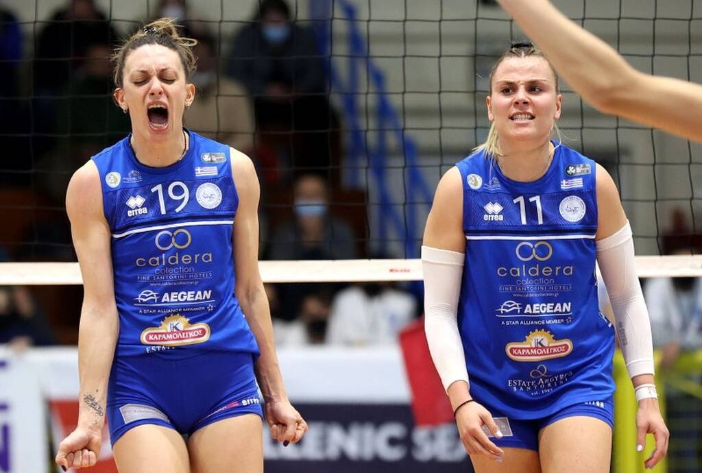 Final 4 Βόλεϊ: Νίκησε την Θέτιδα με 3-1 σετ και «έφυγε» για τελικό ο ΑΟ Θήρας (pics+vids)