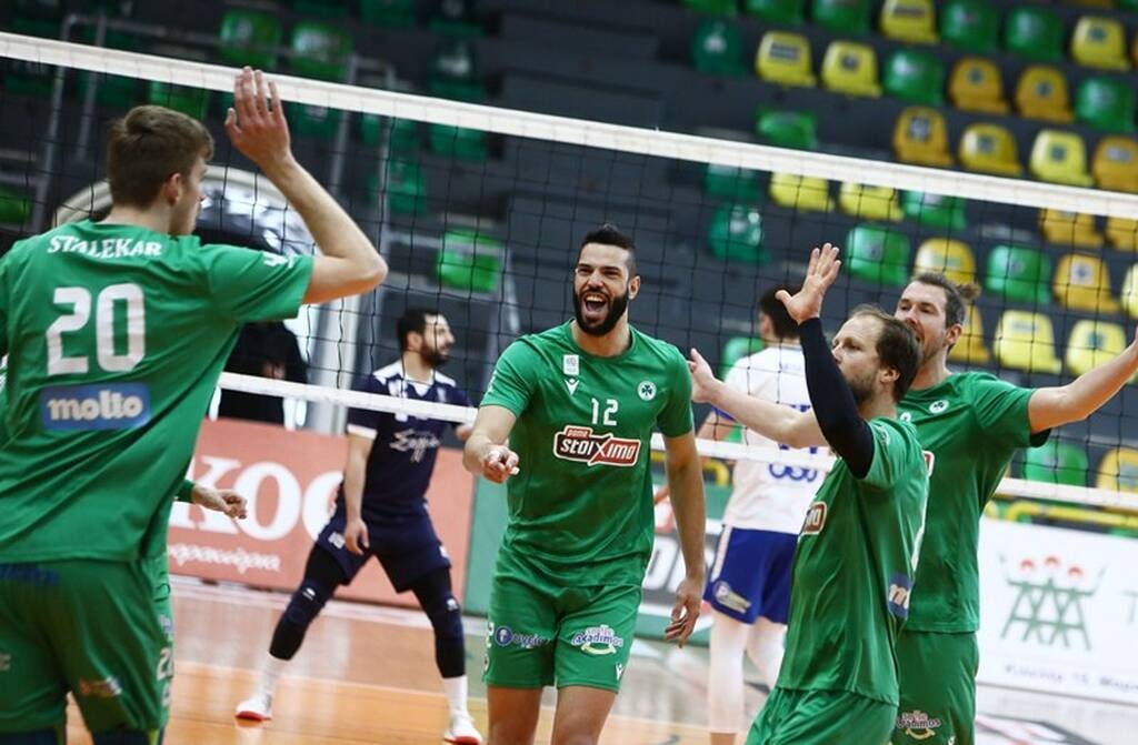 Volley League Ανδρών: Νίκησε 3-0 την Κηφισιά, ο Παναθηναϊκός που έχει «παρκάρει» στην κορυφή (pics)