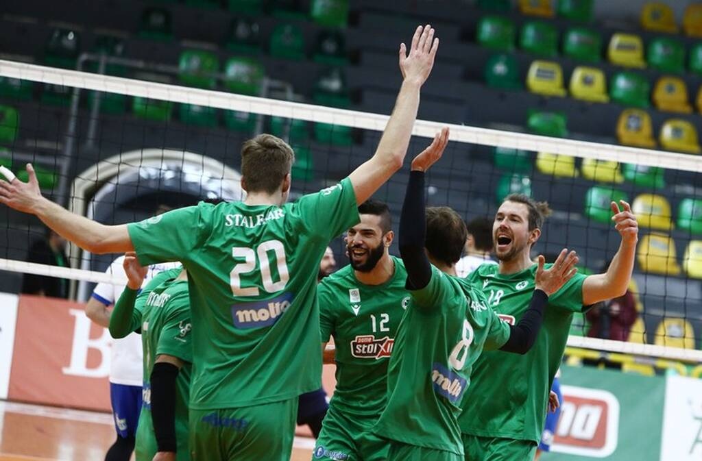 Volley League Ανδρών: Νίκησε 3-0 την Κηφισιά, ο Παναθηναϊκός που έχει «παρκάρει» στην κορυφή (pics)