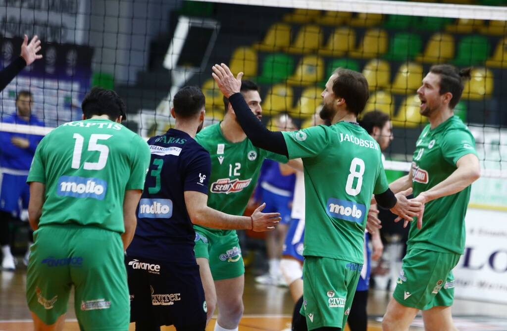 Volley League Ανδρών: Νίκησε 3-0 την Κηφισιά, ο Παναθηναϊκός που έχει «παρκάρει» στην κορυφή (pics)