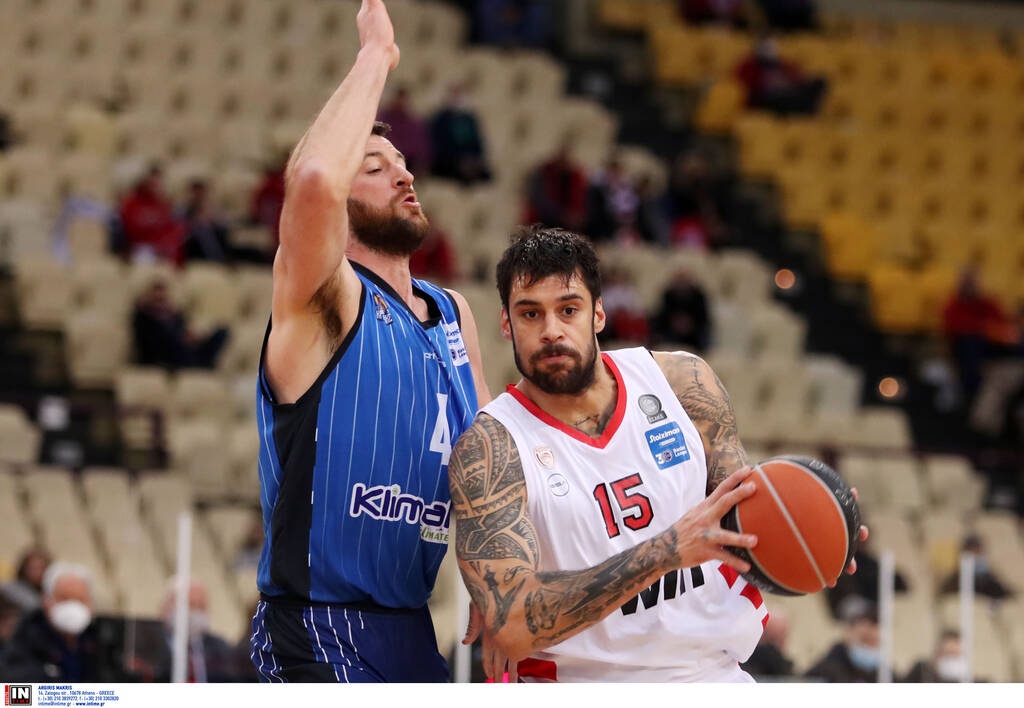 Ολυμπιακός-Ηρακλής 94-65: Έκανε αγγαρεία, απέναντι σε μια πεντάδα!