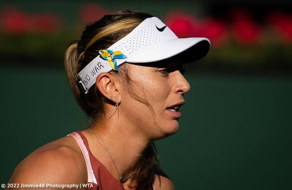 Indian Wells: Αντιπολεμικό μήνυμα από την Μπαντόσα στην Καλιφόρνια (videos+photo)