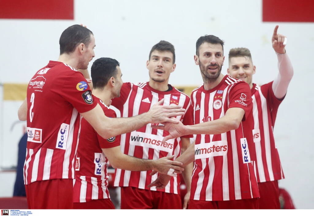 Ολυμπιακός-ΠΑΟΚ 3-0 σετ: Ερυθρόλευκος θρίαμβος με «μπάσιμο» για τίτλο (photos)