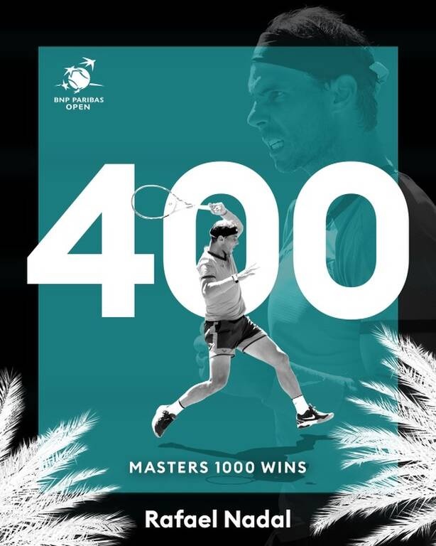 Indian Wells: 400ή νίκη για τον Ναδάλ που φουλάρει για τον τίτλο στην Καλιφόρνια! (photos+videos)