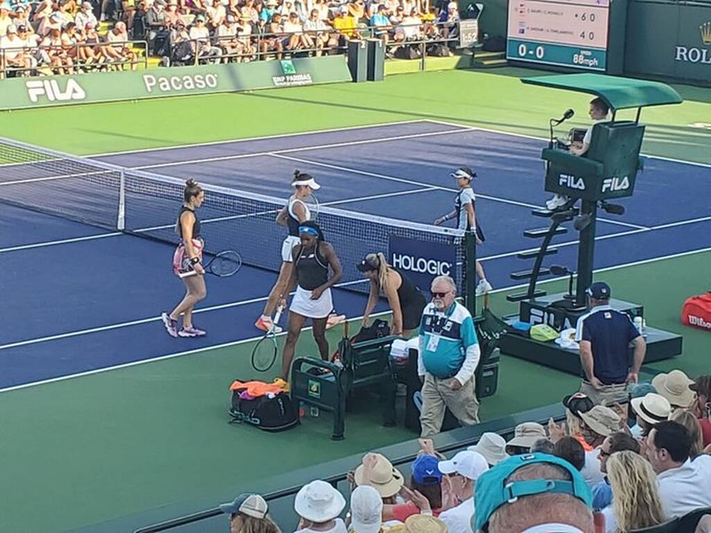 Indian Wells: «Λύγισαν» Σάκκαρη και Τομλιάνοβιτς στο διπλό (video+photos)