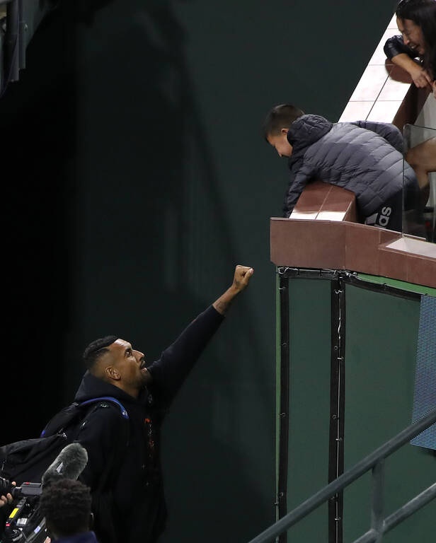 Indian Wells: Όταν οι άλλοι σταματούν, ο Κύργιος συνεχίζει! (photos+video)