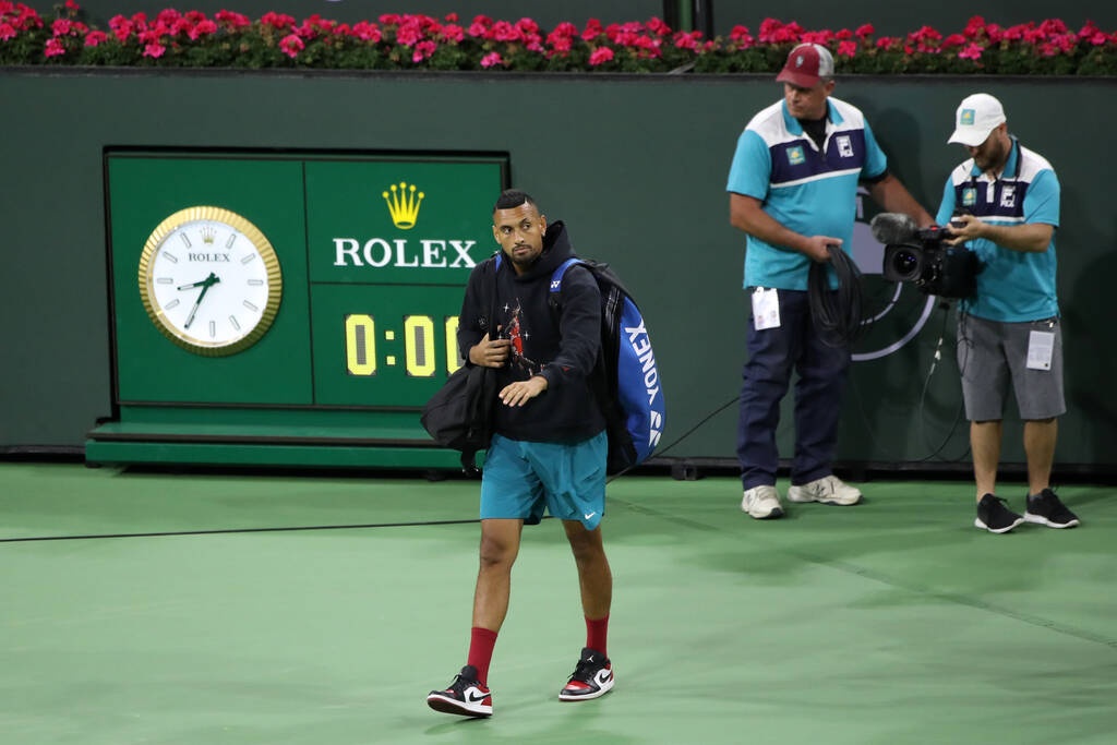 Indian Wells: Όταν οι άλλοι σταματούν, ο Κύργιος συνεχίζει! (photos+video)