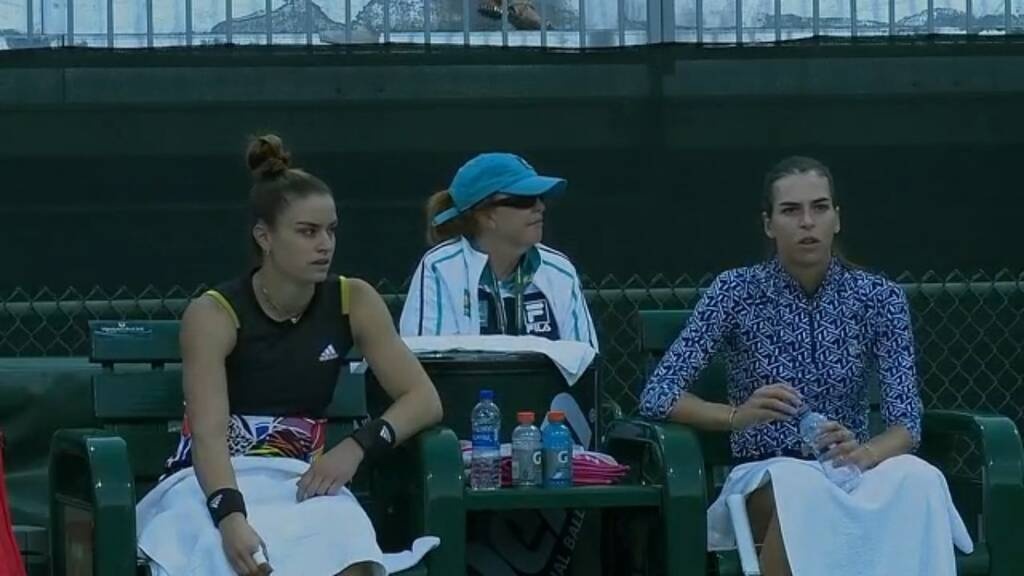 Indian Wells: «Λύγισαν» Σάκκαρη και Τομλιάνοβιτς στο διπλό (video+photos)