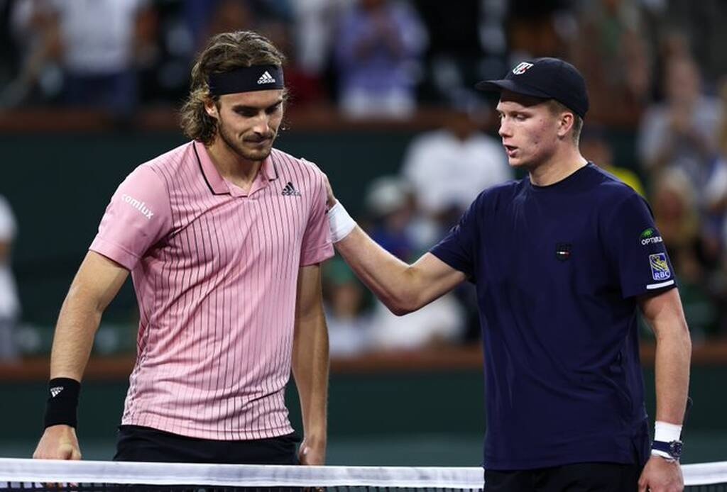 Indian Wells: Αποκλεισμός-σοκ για Τσιτσιπά στην Καλιφόρνια (videos+photos)