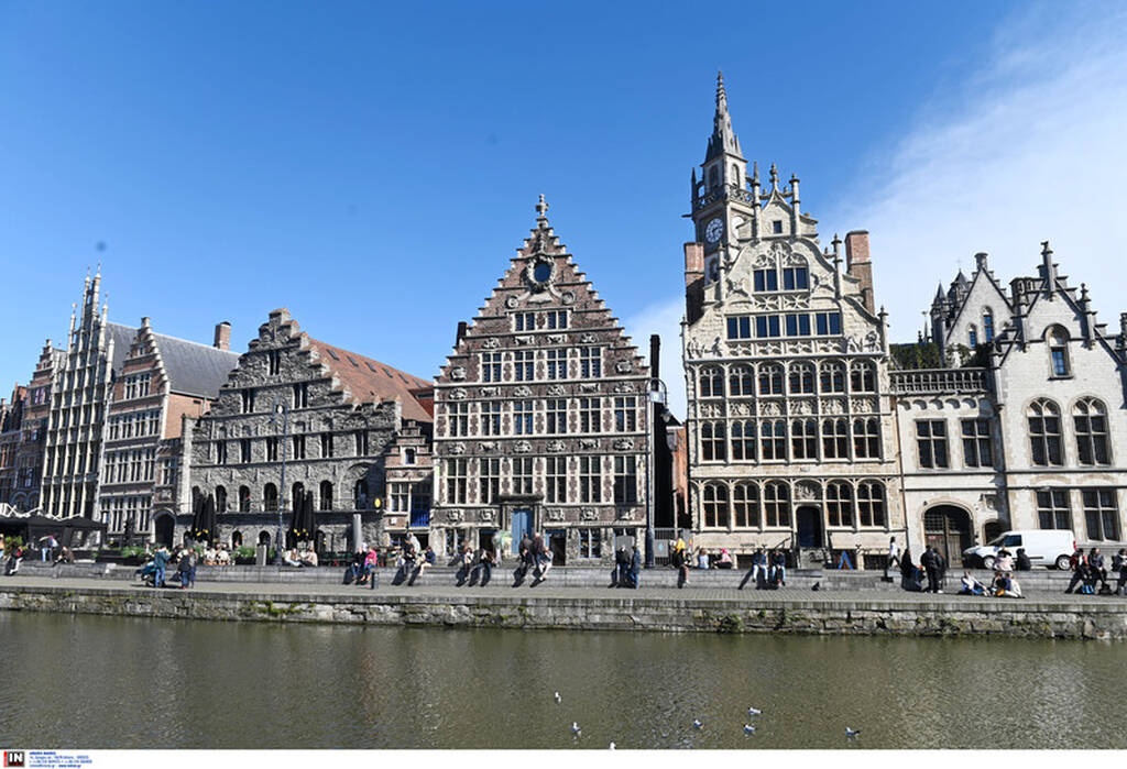 Γάνδη-ΠΑΟΚ: Κατάληψη στο κέντρo της πόλης και ατμόσφαιρα γηπέδου οι φίλοι του «Δικεφάλου» (vid)