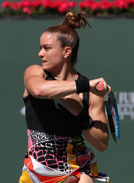 Indian Wells: «Καθάρισε» τη Ριμπάκινα η Σάκκαρη και πέρασε στα ημιτελικά