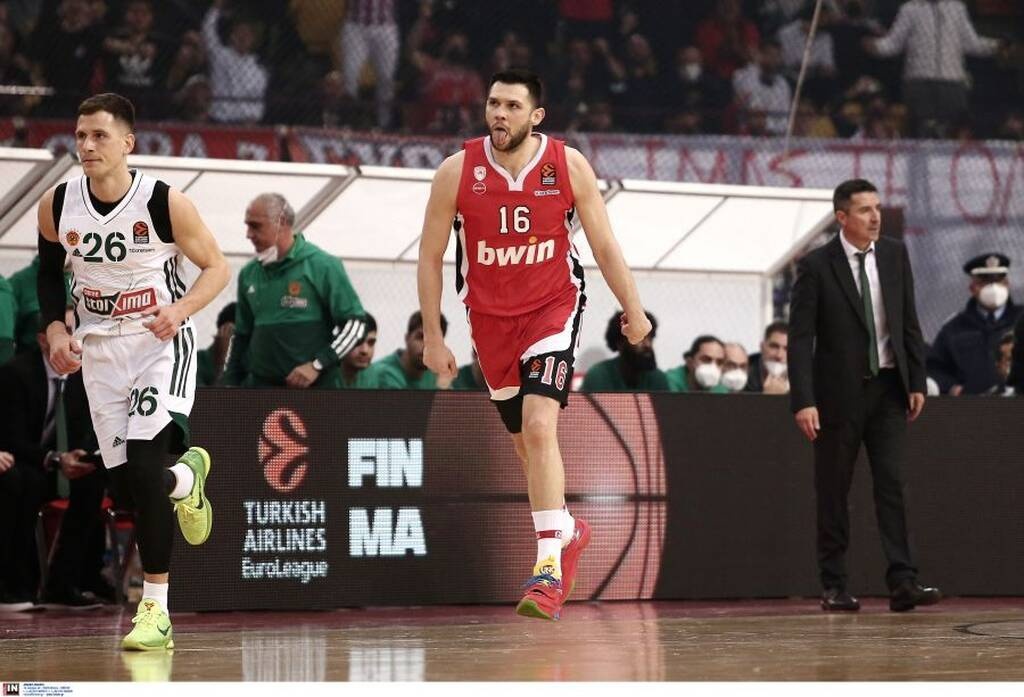Ολυμπιακός-Παναθηναϊκός ΟΠΑΠ 101-73: «Κόκκινος» θρίαμβος σε «πράσινη» νύχτα ντροπής