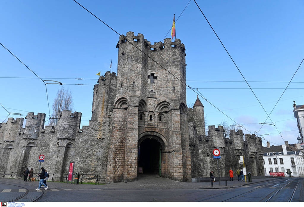 Γάνδη-ΠΑΟΚ: Κατάληψη στο κέντρo της πόλης και ατμόσφαιρα γηπέδου οι φίλοι του «Δικεφάλου» (vid)