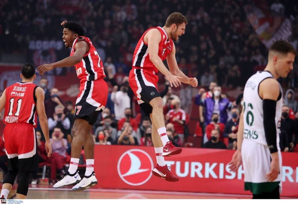 Ολυμπιακός-Παναθηναϊκός ΟΠΑΠ 101-73: «Κόκκινος» θρίαμβος σε «πράσινη» νύχτα ντροπής