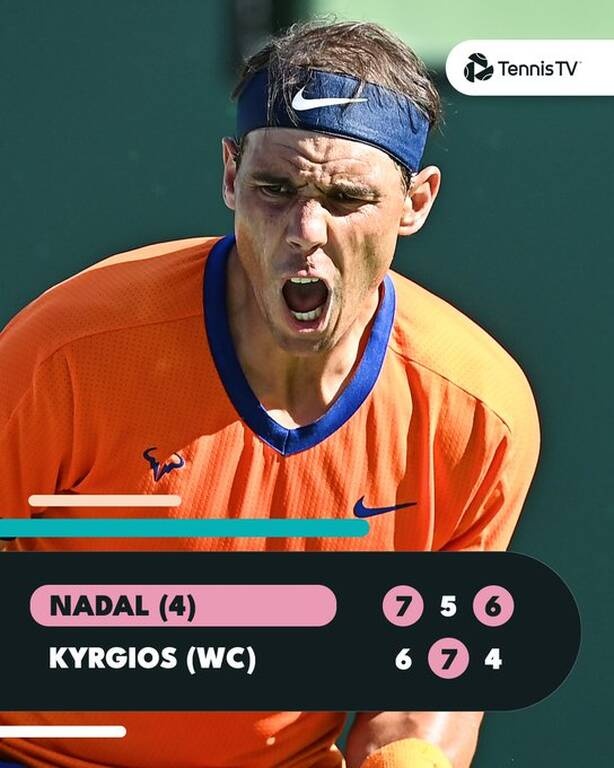Indian Wells: Σάρωσε και Κύργιο ο Ναδάλ,19-0 νίκες και «έφυγε» για 4ο τίτλο στο 2022 (videos+photos)