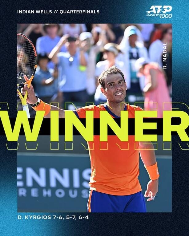 Indian Wells: Σάρωσε και Κύργιο ο Ναδάλ,19-0 νίκες και «έφυγε» για 4ο τίτλο στο 2022 (videos+photos)