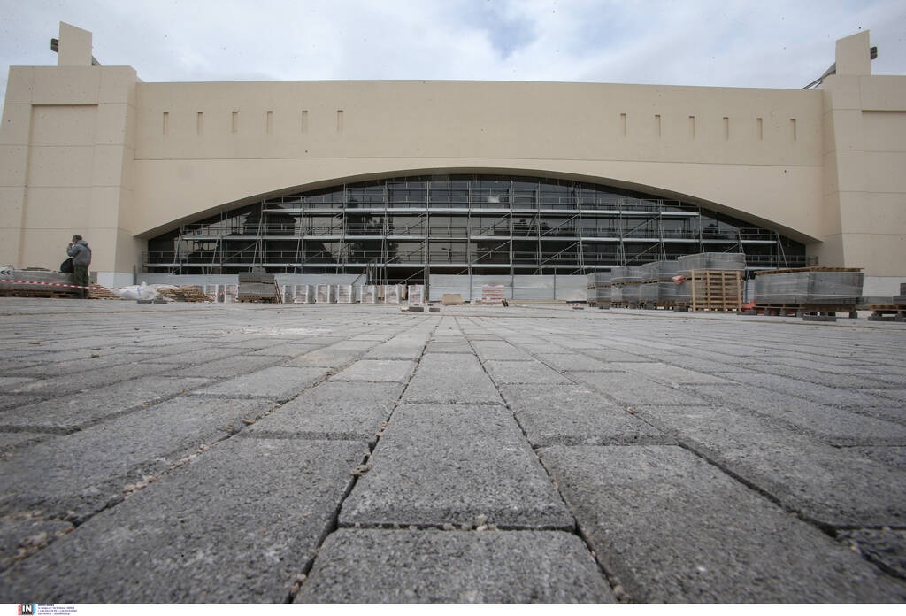 ΑΕΚ: Τα προπύλαια του «OPAP Arena»