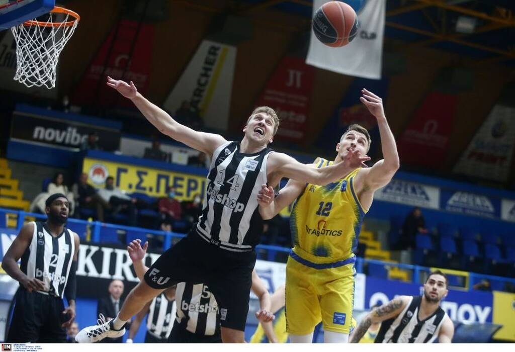 Περιστέρι-ΠΑΟΚ 68-67: Νίκη «θρίλερ» με οδηγό τον Μωραΐτη