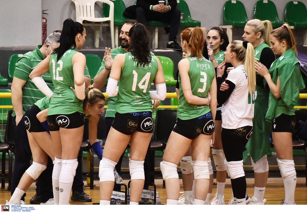 Volley League γυναικών: Ακάθεκτοι Παναθηναϊκός και Ολυμπιακός