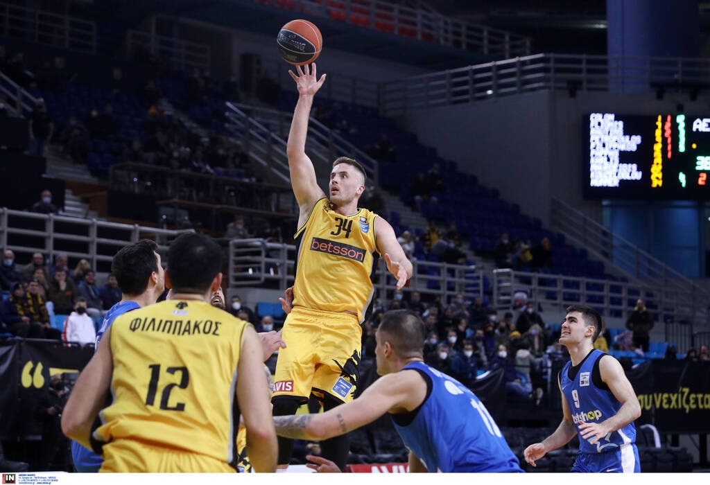 ΑΕΚ-Ιωνικός 92-75: Έκανε προπόνηση με «μαέστρο» Κολόμ!