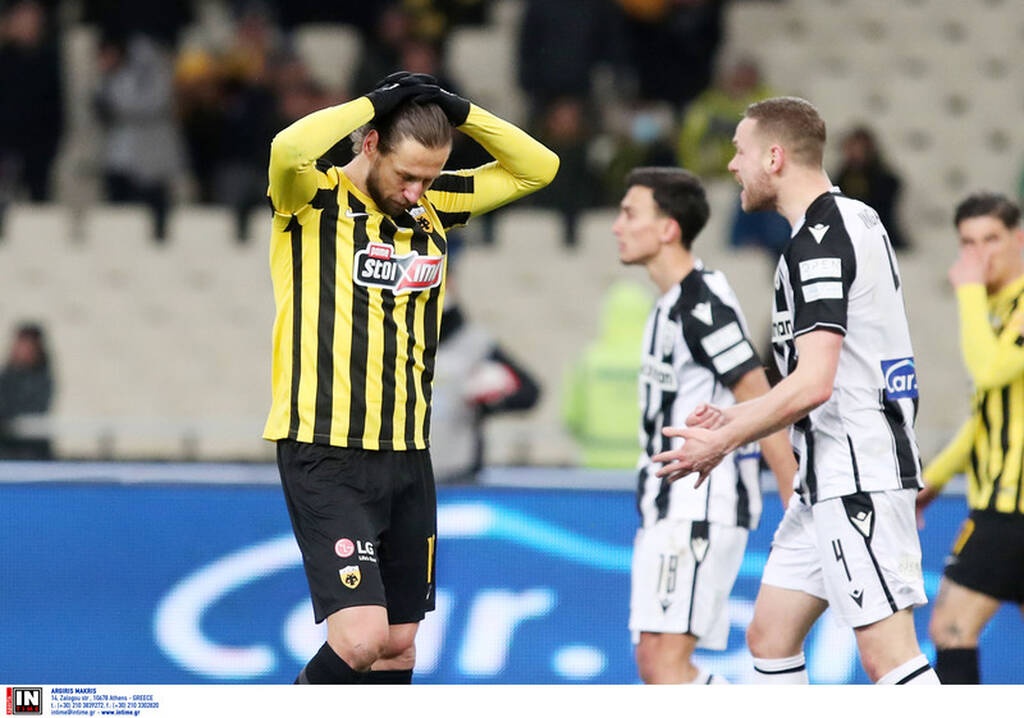 ΑΕΚ-ΠΑΟΚ 0-1: Τα highlights από τη νέα νίκη των Θεσσαλονικέων στο ΟΑΚΑ (video+photos)