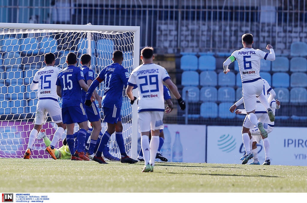 ΠΑΣ Γιάννινα-Ολυμπιακός 1-1: Ο Περέα του έβαλε «στοπ»