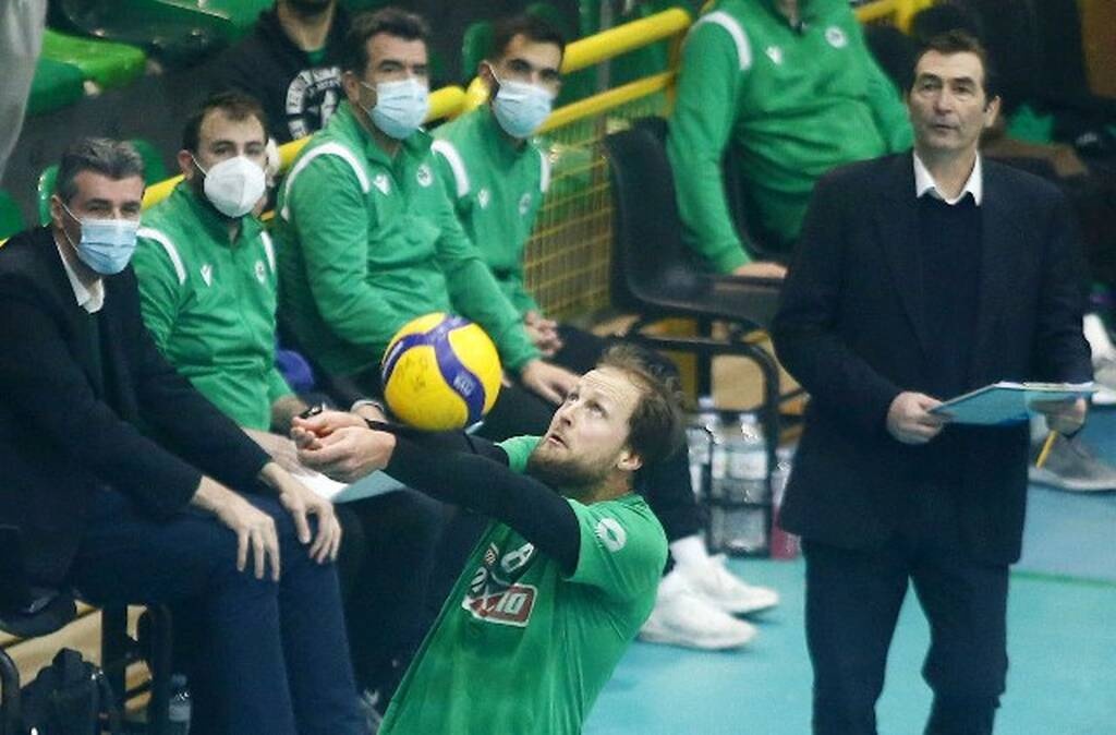 Volley League Ανδρών: «Θεμέλια» τίτλου για τον Παναθηναϊκό που… διέσυρε τον Ολυμπιακό (photos)