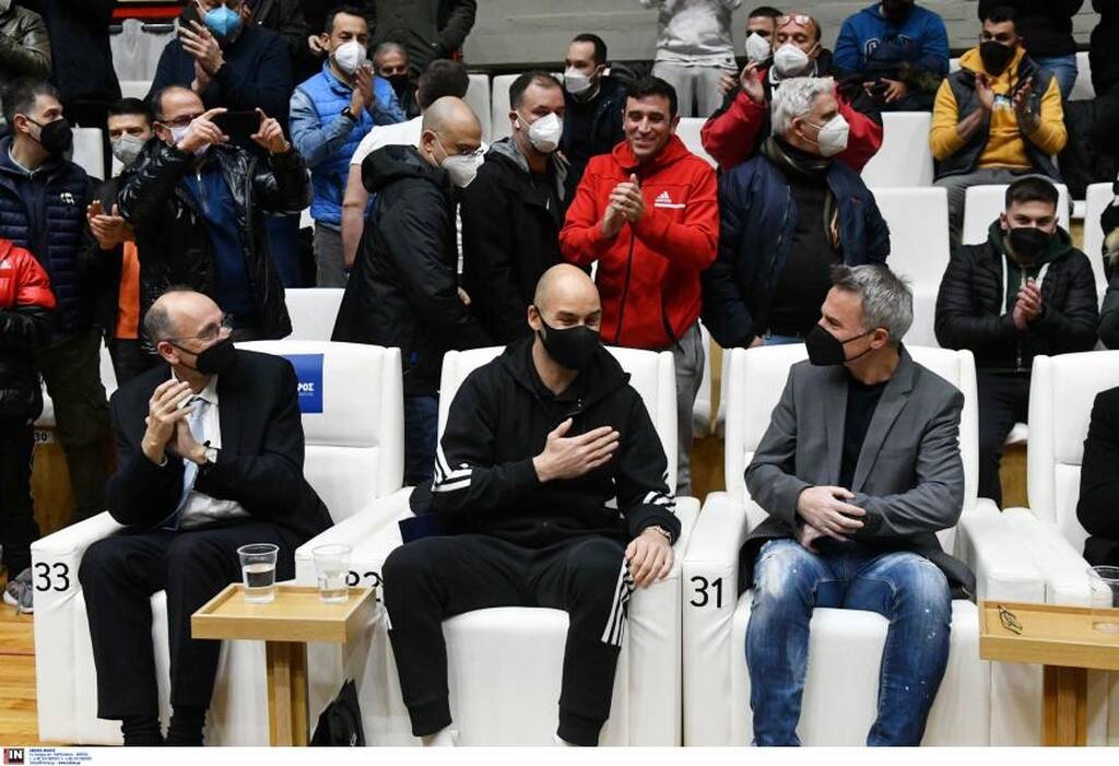 Προμηθέας-Βίρτους Μπολόνια: Βραβεύτηκε στο «Δ. Τόφαλος» ο Βασίλης Σπανούλης (photo)