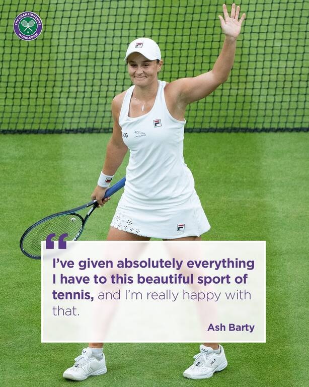 Αποσύρεται το Νο1 του κόσμου - Το «αντίο» της Άσλεϊ Μπάρτι: «Έχω αδειάσει»! (video+photos)